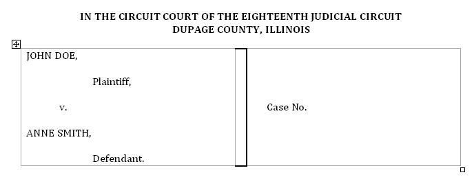 Ms Word Legal Pleading Template from www.theconnectedlawyer.com